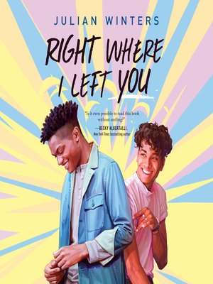 cover image of Right Where I Left You